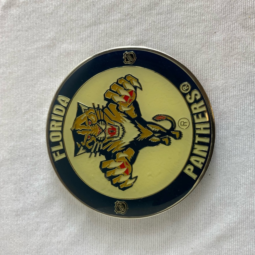 Florida Panthers Adrenaline Challenge Coin.